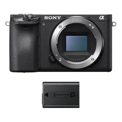 SONY A6500 Body Black + NP-FW50 Battery