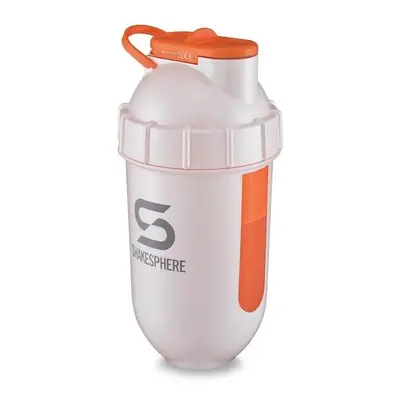 ShakeSphere Tumbler Shaker - White/Orange Window