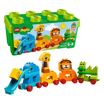 LEGO DUPLO My First Animal Brick Box Building Blocks (34 Pieces)