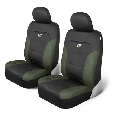 Cat Flexfit Automotive Seat Covers for Cars Trucks and SUVs Set of - Black Car Seat Covers for F