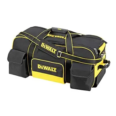 DWST1-79210 Duffel Trolley Bag with Wheels, Yellow/Black, Large 26-Inch