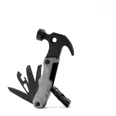 (Grey) In Multifunctional Claw Hammer Outdoor Portable Multifunctional Tool Suitable For Outdoor