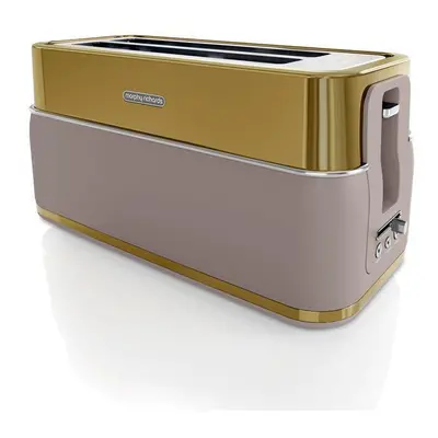 MORPHY RICHARDS Signature Opulent 4 Slice Long Slot Toaster Gold