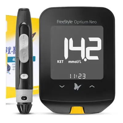 Abbott Freestyle Neo Monitoring Blood Glucose Ketone System Optium