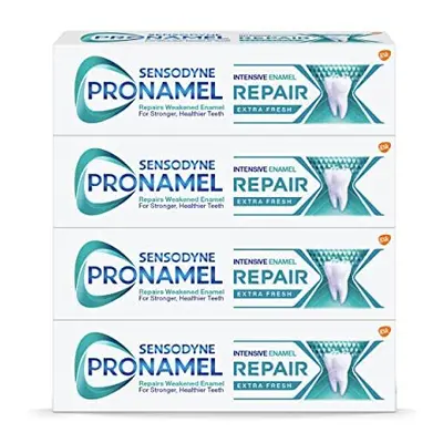 Sensodyne Pronamel Intensive Enamel Repair Extra Fresh For Acid Weakened Enamel, 4x75ml