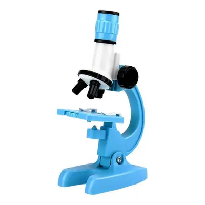 (Blue) Kids 1200x Microscope Toy For Boys/girls Brain Training Birthday Gifts