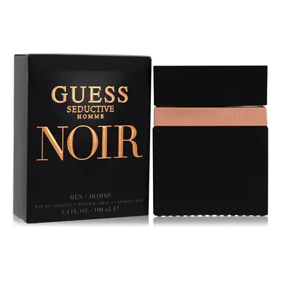 Guess Seductive Homme Noir by Guess Eau De Toilette Spray 3.4 oz