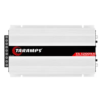 Taramps TS 1200x4 Amplifier Car Audio 1200W RMS Ohms Channels Bridged Channels Full Range Crosso