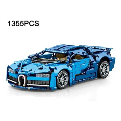 (Bugatti) Technical Bugatti Building Blocks Lamborghini Hypercar Racing Car Model