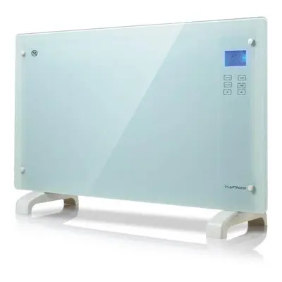 White Glass Panel Heater Free Standing/Wall Mounting Touch Controls