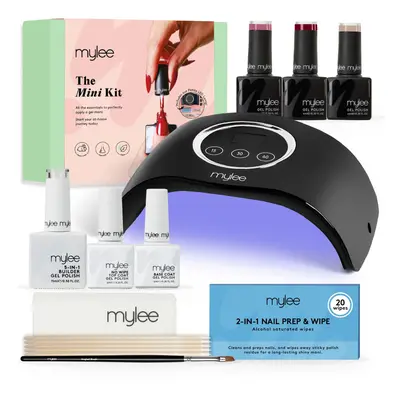 Mini Kit - Professional Nail Care Set for Beginners at Home â Includes LED Nail Lamp, Nail Gel