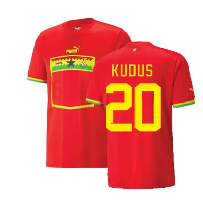 (L) Ghana Away Shirt (KUDUS 20)