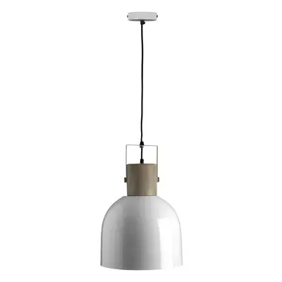 White Pendant Light, Pendant Ceiling Light, Easy Installation Down Light with Sleek Rod