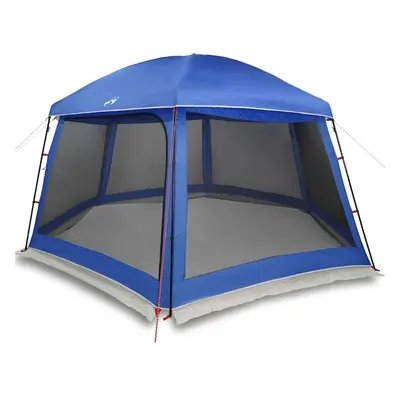 (azure blue, x cm) vidaXL Pool Tent with Removable Fly & Mesh Walls Azure Blue 618x532 cm