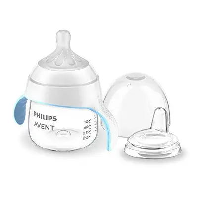 AVENT Natural Trainer Sippy Cup with Natural Response Nipple and Soft Spout, 5oz, 1pk, SCF263/01