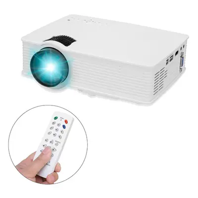 LCD Projector Lumens 800x480 Pixels Multimedia HD Home Cinema USB/SD/AV