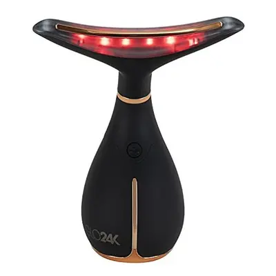 GLO24K Skin Rejuvenation Beauty Device for Face and Neck. Based on Triple Action LED, Thermal, a