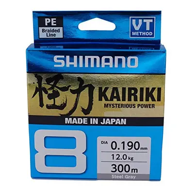 Line Kairiki 300 m 0.05 mm 5.3 kg Steel Gray