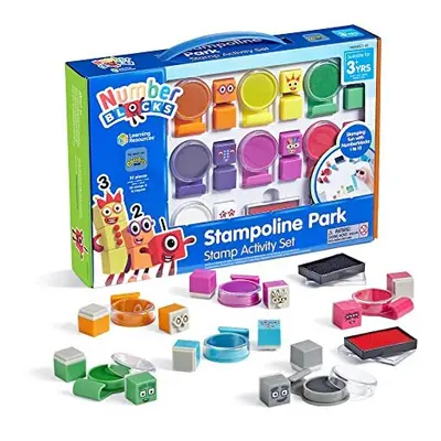 Learning Resources Numberblocks Stampoline Park Stamp Activity Set Numberblocks Colours Washable