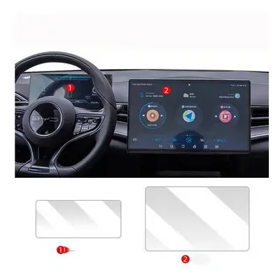 (GPS and Dashboard) car interior decoration Tempered glass protector For BYD Seal 15.6 inch