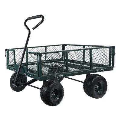 Heavy Duty Garden Trolley Camping Folding Cart Wagon Truck Wheelbarrow