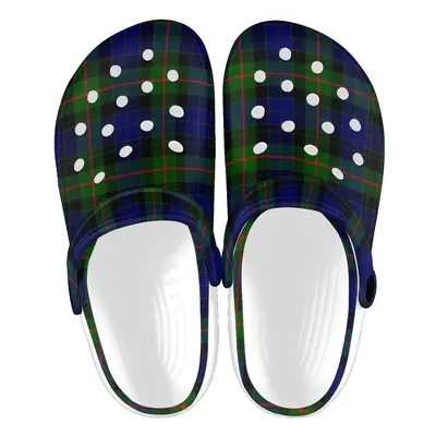 (Clan Gunn Tartan _13236) Garden Clogs Shoes for Mens & Womens & Kids Clog Slippers Sandals