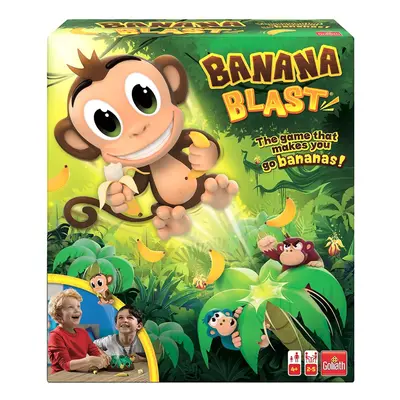 AAMEN Banana Blast Board Game, Pull The Bananas Until Monkey Jumps Game