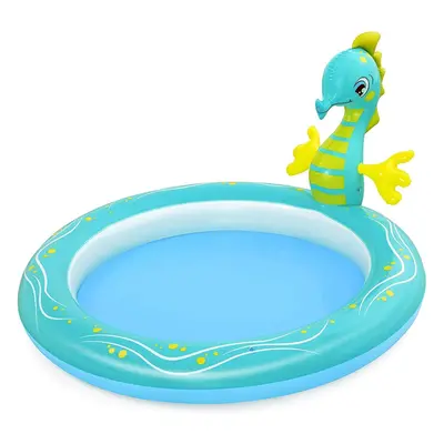 Bestway Kids' Seahorse Sprinkler Paddling Pool