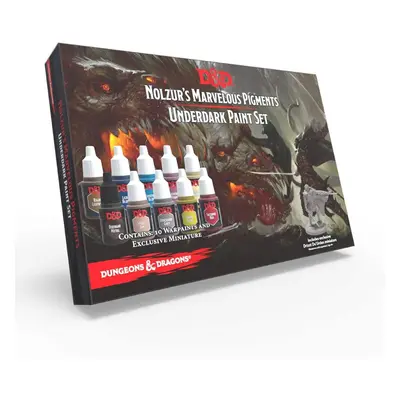 The Army Painter | Dungeons and Dragons | Nolzur's Marvelous Pigments | Underdark Paint Set The 