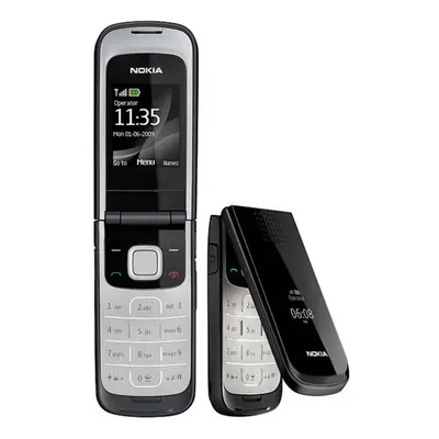 (Simple Set, Black) Refurbished Nokia Original Nokia Fold Mobile Phone