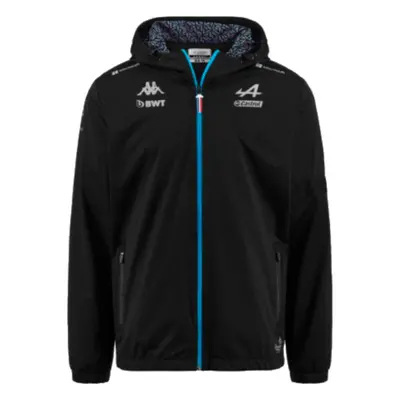 (XXL) Alpine Mens Team Rain Jacket (Black)