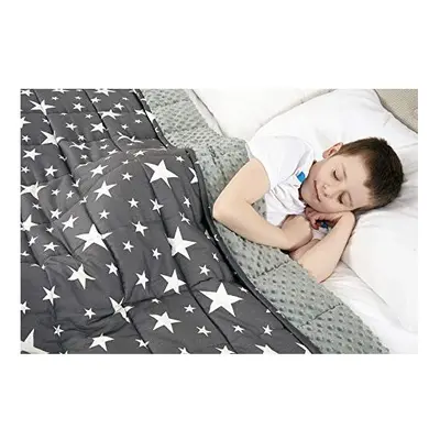 viceroy bedding Weighted Blanket for Children Kids Autism Anxiety - 100% Cotton with Sensory Sof