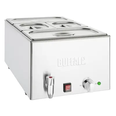 Buffalo Bain Marie with Tap and Pans