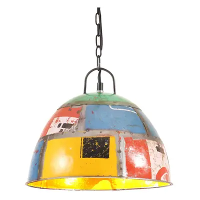 (multicolour, cm) vidaXL Industrial Vintage Hanging Lamp W Round E27 41cm/31cm Multi Colours