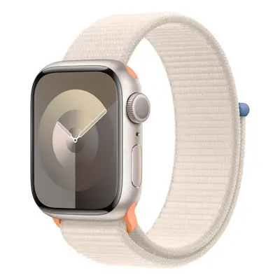 Apple Watch Series (GPS) - mm - starlight aluminium - smart watch with sport loop - soft double-