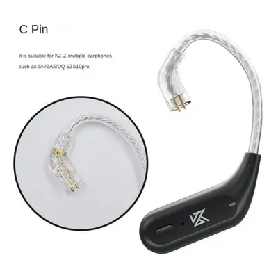 (C) Kz Az09 Bluetooth Headset Ear Hanging 5.2 Wireless Bluetooth Module Upgrade Line 0.78/0.75 A