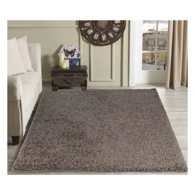 (Rectangle x 290cm, TAUPE) Living Room Soft Shaggy Rugs 45mm Pile Height Small - Extra Large in 