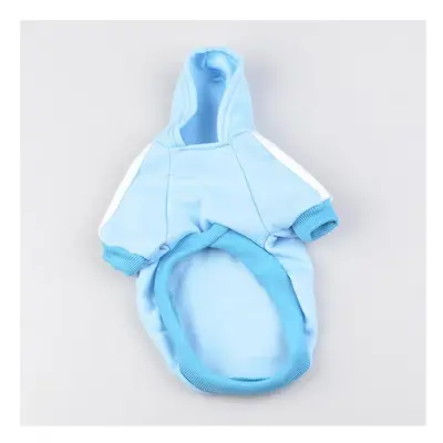 (SKYBLUE, 2XL) Pet Dog's Hoodie Hooded Sweatshirt Jumper Winter Warm Clothes Coat Puppy Apparel