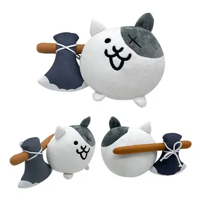 The Battle Cats Plush Toys Cute Soft Stuffed Cartoon Cat Dolls