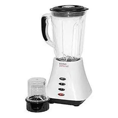 Kitchen Perfected Table Blender with Mill, 1.5 Litre, W, Ivory White E5012WI