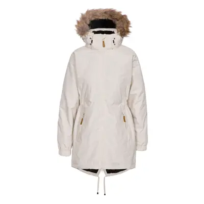 (10, Fawn) Trespass Womens Parka Jacket Waterproof Celebrity