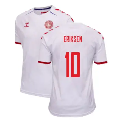 (XL) Denmark Away Shirt (ERIKSEN 10)