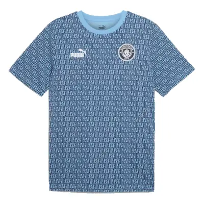 (L) Man City ftblCulture Tee AOP (Navy)