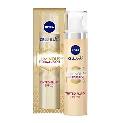 Cellular LUMINOUS Anti-Dark Spot Tinted Fluid SPF Double Corrector (40ml), Correcting Dark Spot 