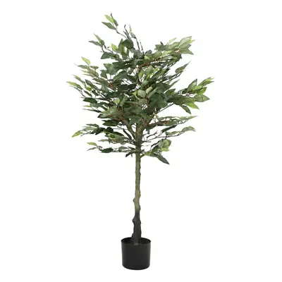 (130 cm) vidaXL Artificial Ficus Tree Leaves cm Green artificial plant