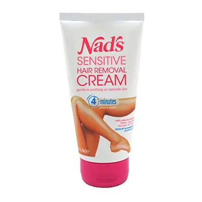 Nads Hair Removal Cream Sensitive 5.1 Ounce Tube (150ml)