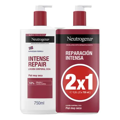 Intense Repair Neutrogena lotion very dry skin pack x ml