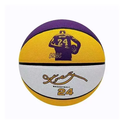 (Purple and Gold) Kobe League signature basketball