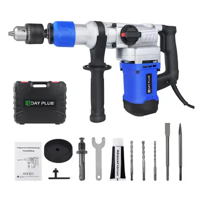 Rotary SDS Impact Hammer Drill Concrete Tile Breaker Demolition Heavy Duty 1500W