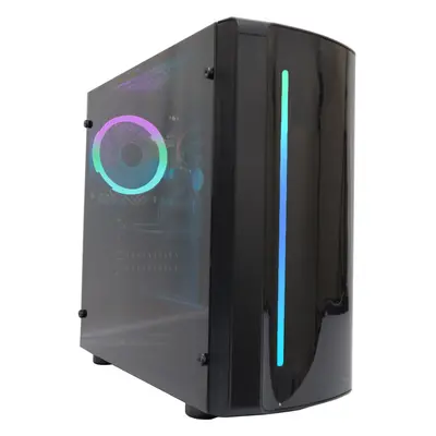 Gaming PC Computer Intel Quad Core i5 8GB RAM 500GB HDD+120GB SSD W10